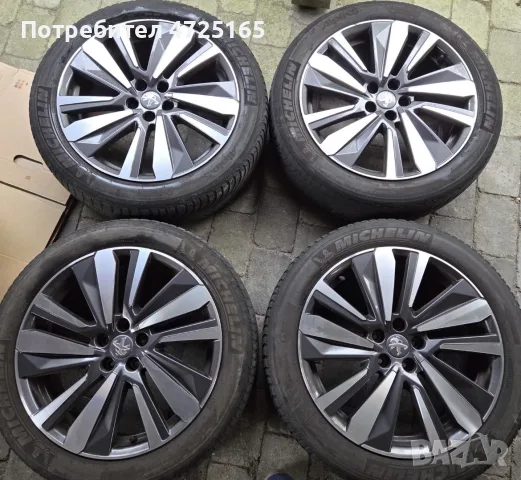 Оригинални алуминиеви джанти Peugeot 19" 5x108 (7J ET38) - 9809635477