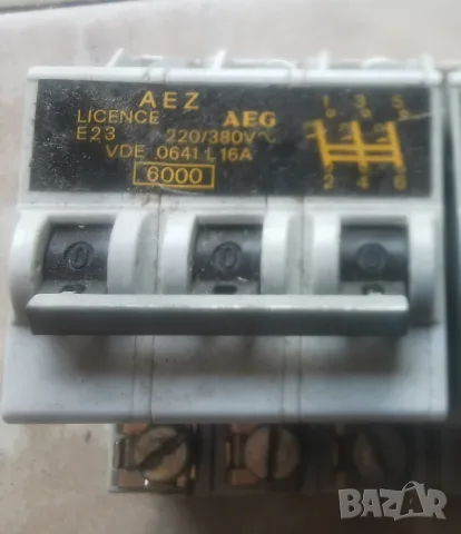 триполюсен автоматичен прекъсвач AEZ E23 16A