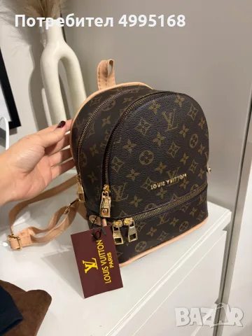 Дамска раничка Louis Vuitton , снимка 2 - Раници - 56738750