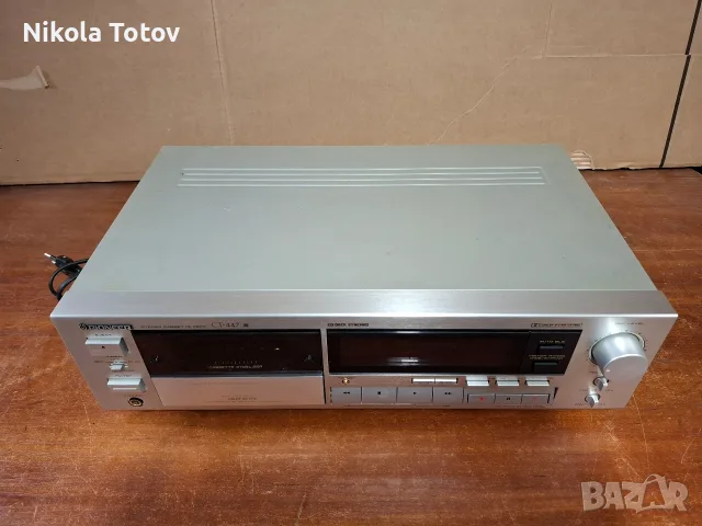 Продава се  двуглав дек Pioneer CT447. , снимка 3 - Декове - 56730848