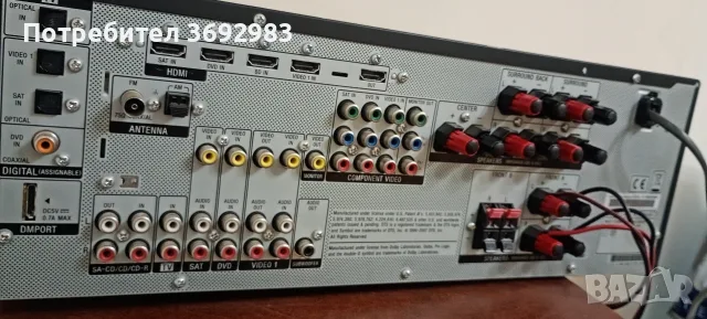 Сони AV ресийвър., снимка 6 - Ресийвъри, усилватели, смесителни пултове - 56665680