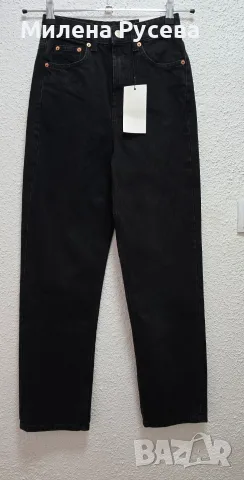 Нови със етикет.  Дамски оригинални дънки.  ZARA  MOM FIT.  