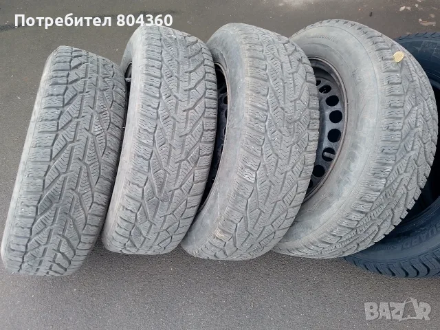 4бр зимни гуми комплект , снимка 3 - Гуми и джанти - 56746063