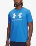 UNDER ARMOUR Sportstyle Logo Update SS Blue/White

, снимка 1
