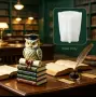 Молд бухал с диплома и книги (7), снимка 5