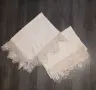 Кенарени чаршафи с дантела , снимка 1