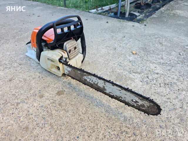 МОТОРНА РЕЗАЧКА STIHL MS 231. ПЕРФЕКТНА , снимка 6 - Градинска техника - 56570017