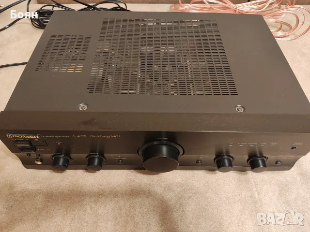 Стерео усилвател Pioneer A407R, снимка 2 - Ресийвъри, усилватели, смесителни пултове - 56647595