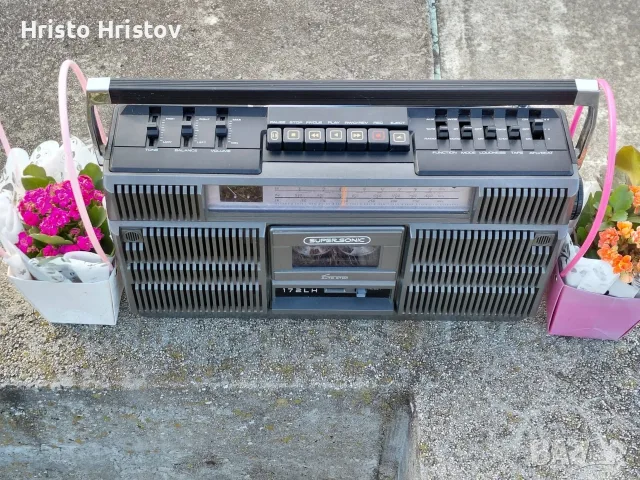 Ретро Касетофон  1978г (Super Sonic -172LH ) , снимка 2 - Радиокасетофони, транзистори - 56708066