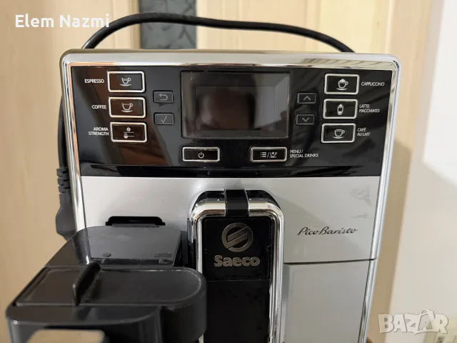 кафе машина Saeco pico baristo, снимка 3 - Кафемашини - 56555957