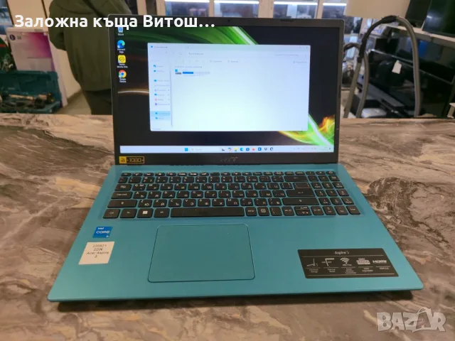 Лаптоп Acer Aspire 3 Intel i3 1115G4 8GB RAM 237GB SSD