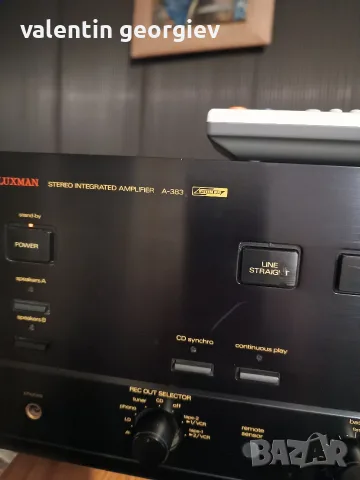 Luxman A 383 Флагмана, снимка 4 - Ресийвъри, усилватели, смесителни пултове - 56748769