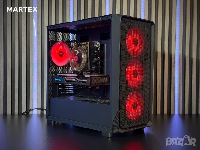 Геймърски компютър i5 7400 | RX570, 4GB | 8GB RAM