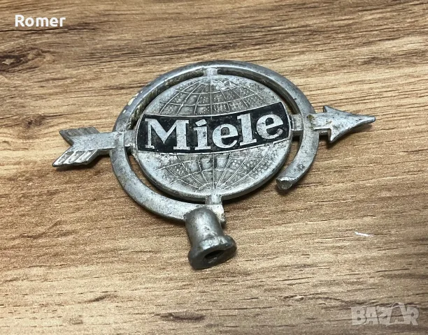 Стара емблема за велосипед/ мотопед Miele, снимка 5 - Антикварни и старинни предмети - 56688313