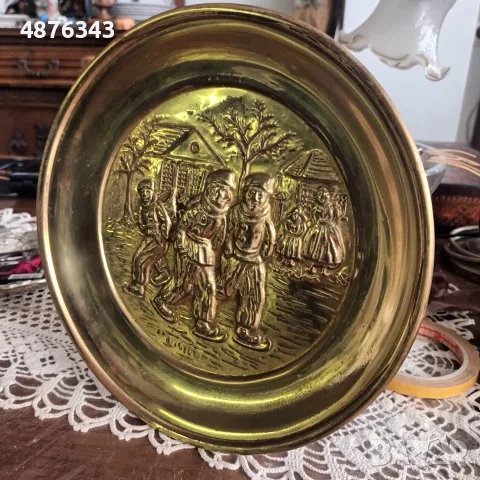 ПАНО МЕСИНГ, С КЪНКИ НА ЛЕД - АНГЛИЯ, снимка 2 - Пана - 56740548