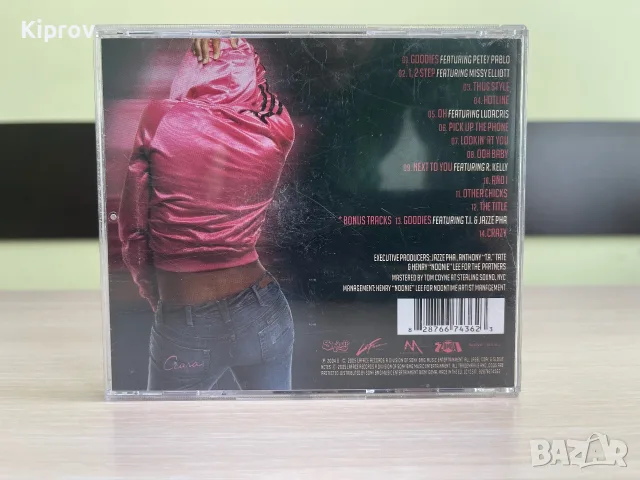 💿 Оригинално CD – Ciara – Goodies (2004, LaFace Records), снимка 4 - CD дискове - 56653438