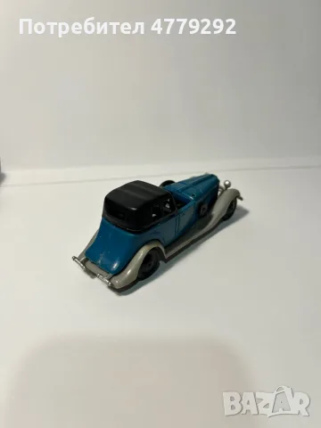 Ретро количка Hispano Suiza, снимка 2 - Колекции - 56713924