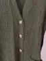 Дълга зелена жилетка Zara , снимка 5
