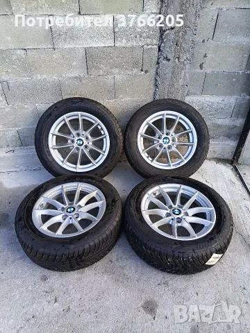 16ки джанти 5x112 от BMW със зимни гуми Bridgestone