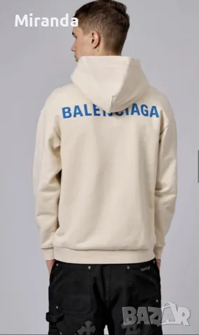 Balenciaga мъжко худи L, снимка 2 - Суичъри - 56745250