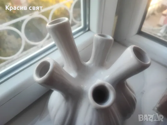 Холандска ваза за лалета, снимка 2 - Вази - 56631865