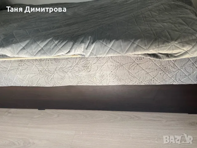 Легло 120/190 с МАТРАК , снимка 2 - Спални и легла - 56610550