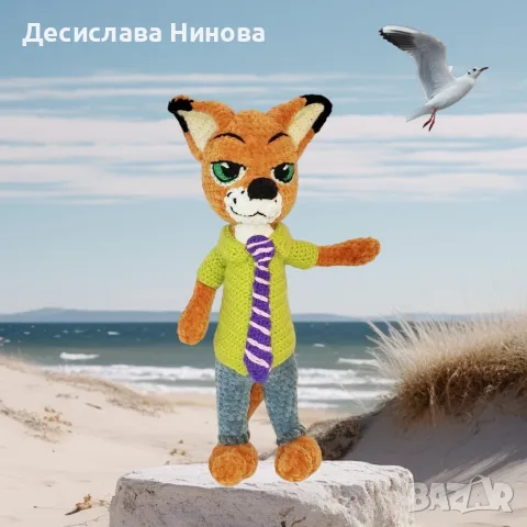 Лисицата от "Зоотрополис", снимка 3 - Плюшени играчки - 56623223