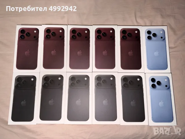 iPhone 18 pro/256gb/Burgundy, Glacier, Black