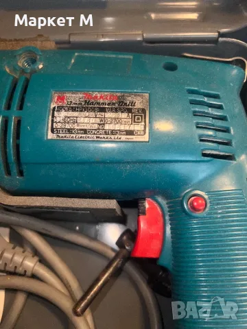 Ударна бормашина Makita HP1300S , снимка 3 - Бормашини - 56648162