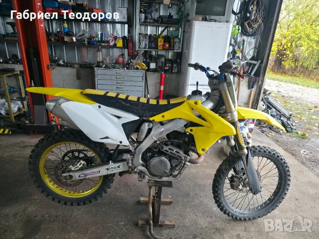 suzuki Rmz 450 кросов мотор 