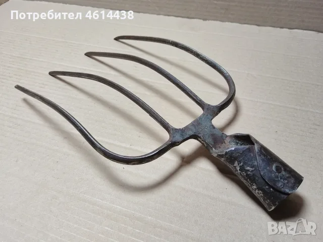 Стара Кована Вила За Сено. / НОМЕР 38., снимка 3 - Градински инструменти - 56742896