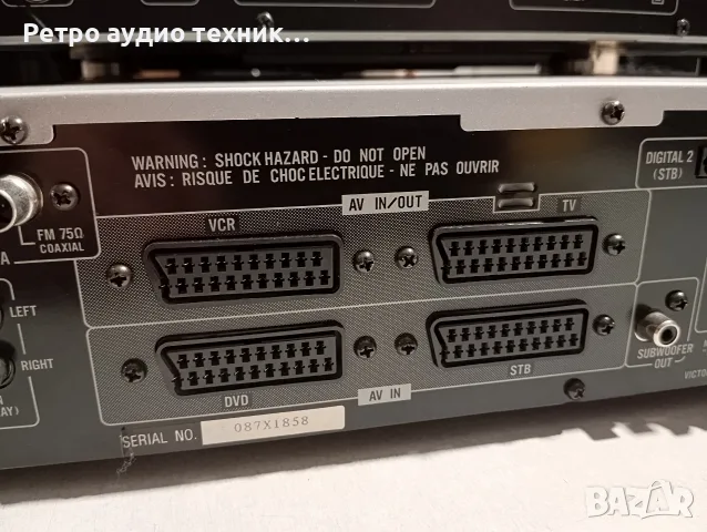 JVC A/V Receiver , снимка 10 - Ресийвъри, усилватели, смесителни пултове - 56725652