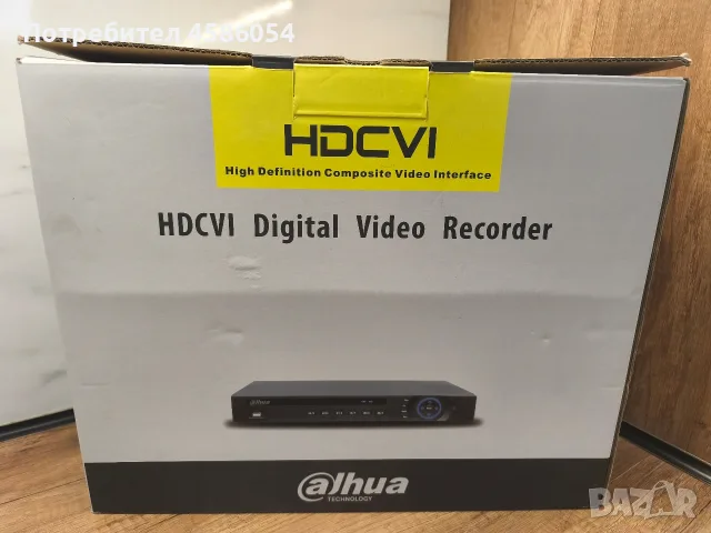  HDCVI цифров видеорекордер (DVR) на марката Dahua за аналогови системи за видеонаблюдение.