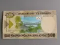 Банкнота - Руанда - 500 франка UNC | 2019г., снимка 2