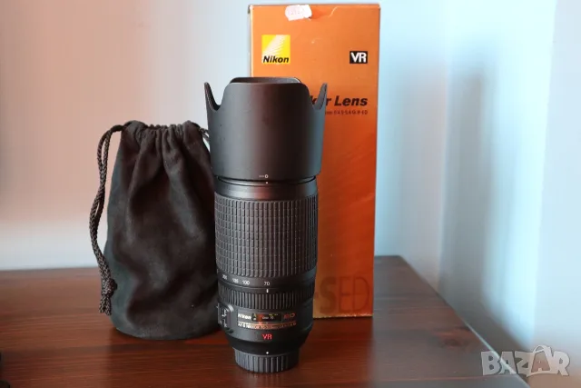 Обектив Nikon AF-S Nikkor 70-300mm f/4.5-5.6G IF-ED VR