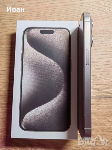 Iphone 15 Pro 128gb Natural Titanium, снимка 6 - Apple iPhone - 56661450