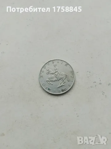 5 австрийски шилинга 1969, снимка 2 - Нумизматика и бонистика - 56606720