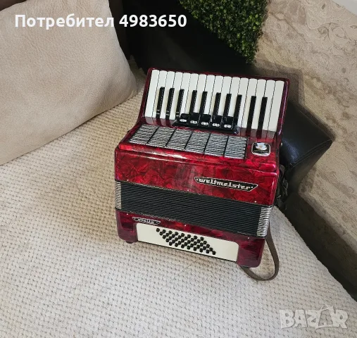 Акордеон Weltmeister Stella 40 баса