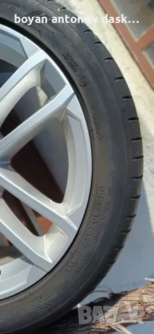 4 броя джанти с гуми, снимка 7 - Гуми и джанти - 56627234