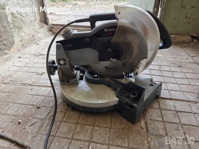 Продавам пендула Einhell 210/2 profi, снимка 2 - Циркуляри - 56574856
