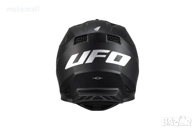 Мотокрос каска UFO RAYSON BLACK, снимка 4 - Аксесоари и консумативи - 56676224