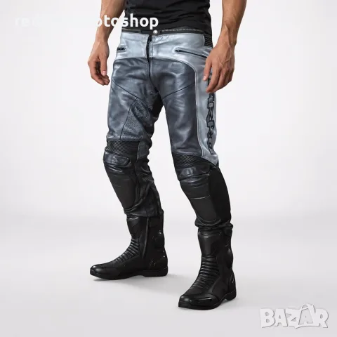 Harro Мъжки кожен мото панталон 2XL, снимка 3 - Аксесоари и консумативи - 56590305