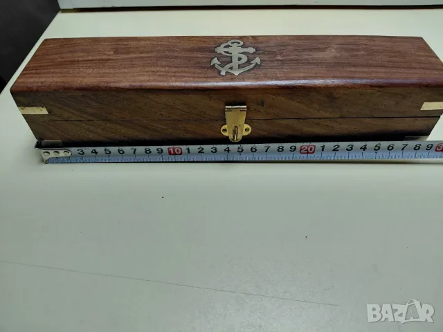 Дървена морска кутия, снимка 8 - Колекции - 56643392