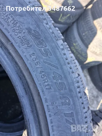 235 45 17 MICHELIN  4броя зимни , снимка 6 - Гуми и джанти - 56646680