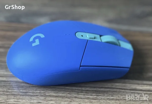 Безжична геймърска мишка Logitech G305 Lightspeed , снимка 3 - Клавиатури и мишки - 56615441