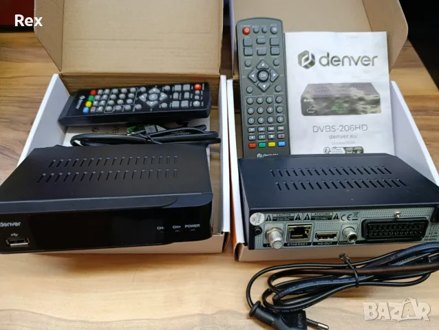 Сателитен приемник Denver DVBS-206HD (DVB-S2 / H.265 / Full HD)