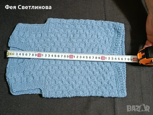 Ръчно плетени елечета , снимка 2 - Елеци - 56641615