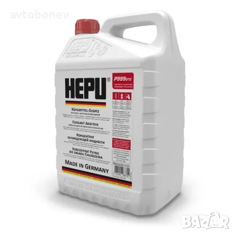 Антифриз-концентрат HEPU® P999 - G12/G30 (червен) - 5L