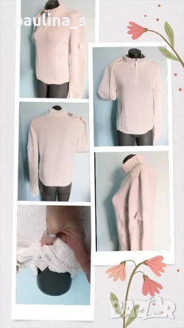 Четири броя / Памучен пуловер / Суичър "Zara" basic, "TCM", "ONLY" , снимка 7 - Блузи с дълъг ръкав и пуловери - 27266449