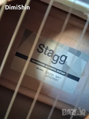 Акустична китара Stagg, снимка 2 - Китари - 56550955